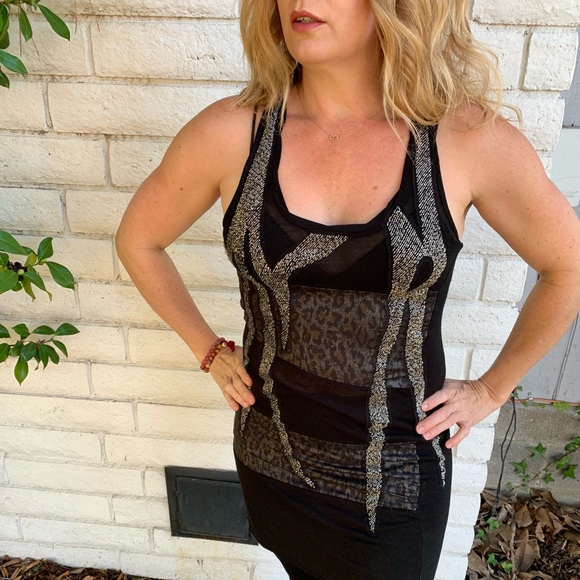 Miss Me Black Tank Dress - Picture 4 of 5